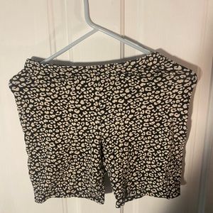 Cheetah biker shorts, women’s xs, gently used, NO stains, in great condition